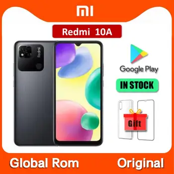 Algne Xiaomi Redmi 10A Ülemaailmse Rom 64GB/128GB Helio G25 Okta Core 6.53