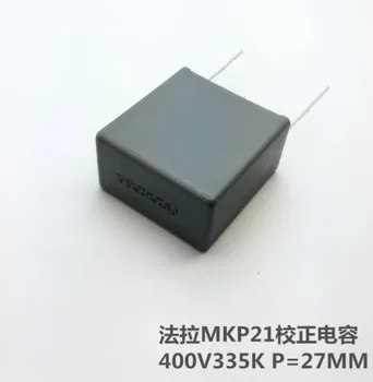 EEST Farad MKP21 parandus kondensaator 400V335J 3.3 uF P=27MM square kondensaator 100% Uus