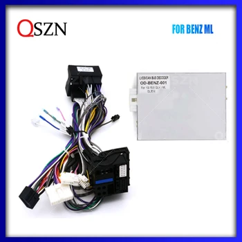 QSZN Canbus kasti OD-BENZ-001 Adapter Benz ML 2012-2015, Juhtmestik Kaabel Android autoraadio Stereo-DVD-Android