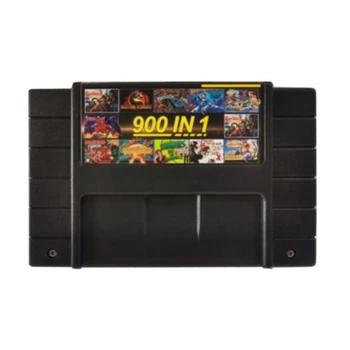 Super DIY Retro 900 1 Pro Mäng Kassett 16 Bitine Mängu Konsool Kaart, Must