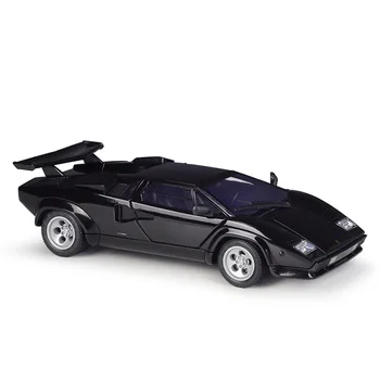 WELLY1:24 Skaala Lamborghini Kontach Countach superauto neid Simulatsiooni Sulamist Valatud Auto Mudel Kogumise Mänguasi Kingitus